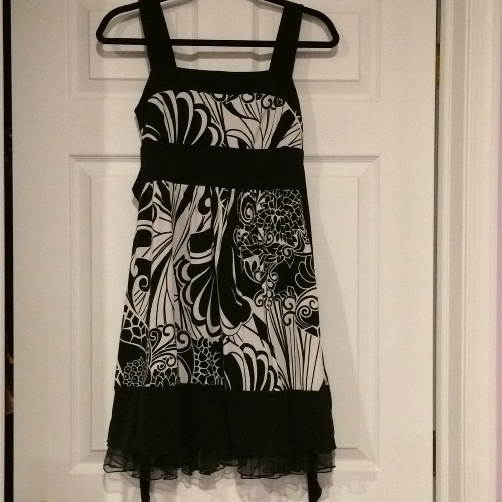 Black and White Dress